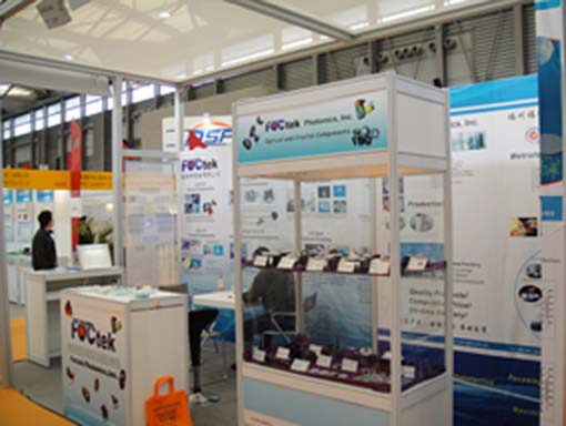 FOCtek successfully participated in the 2011 Munich Shanghai Laser and Optoelectronics Exhibition