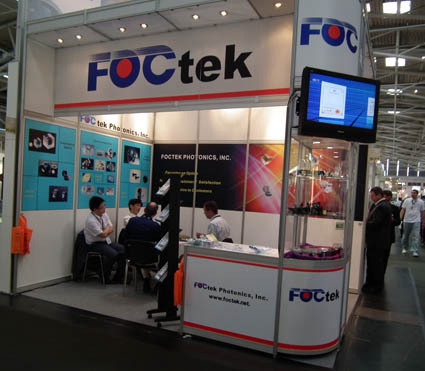 FOCtek successfully participated in the 2011 Munich Laser and Optoelectronics Exhibition