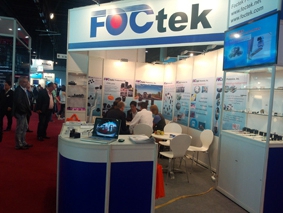 FOCtek participated in the "OPTATEC 2014" exhibition held in Frankfurt, Germany